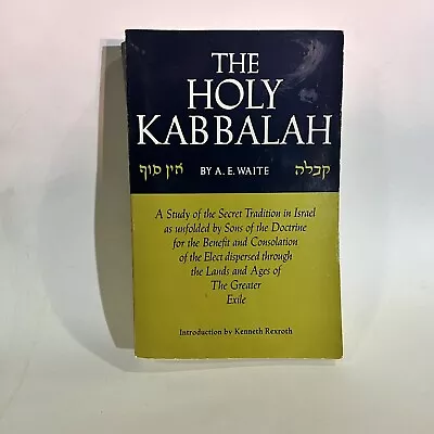 Kabbalah Cabala Quabala Golden Dawn Hermetic Hermetica  Waite Holy Occult Magick • $19.95