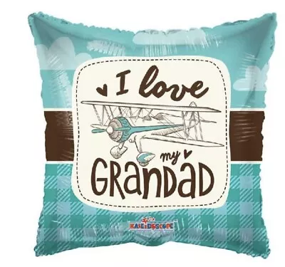 I Love My Grandad Foil Balloon 18” Party Decorations • £3.99