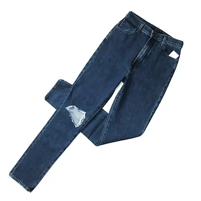 NWT J Brand 1212 Runway Straight In Experience Destruct Super High Rise Jeans 27 • $72