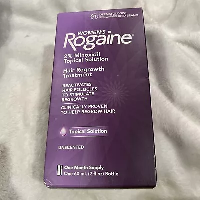 Women’s Rogaine 2% Minoxidil Topical 1 Month Hair Regrowth Expired 9/2022!! • $10.99