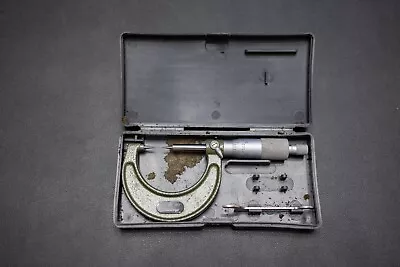 Mitutoyo 112-177 Point Micrometer0 To 1 15 Deg Steel • $75