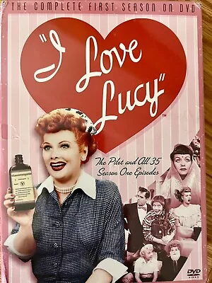I Love Lucy Complete First Season Pilot & All 35 Season One Episodes On DVD *NEW • $9.99
