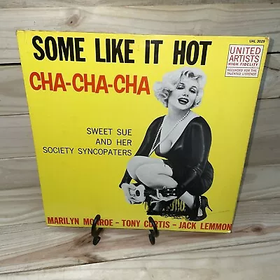 Some Like It Hot Cha-Cha-Cha LP Record Marilyn Monroe United Artist 1959 Mono • $45.99