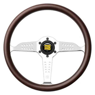 Momo For Super Grand Prix Steering Wheel 350 Mm - Mahogany Wood/Pol Spokes • $345
