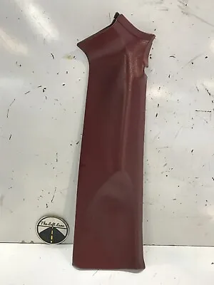 1985 - 89 Volvo 740 Wagon Rear RH D Pillar Interior Hatch Trim Red OxBlood • $75.99