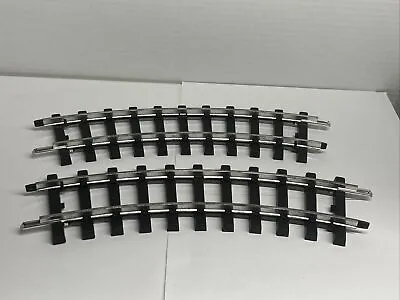 2 Bachmann G Scale Cruve 12  Railroad Track Steel • $15.77