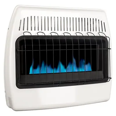 £266.62 • Buy Blue Flame Wall Heater 30,000 BTU Vent Free Liquid Propane Gas Wall Heater