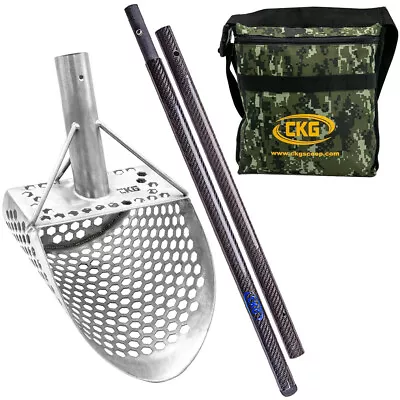 CKG Sand Scoop Handle Pole Metal Detecting Carbon Rod Detector Shovel USED • $154.25