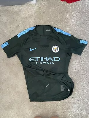 Manchester City Football Shirt 2017 Soccer Jersey 2018 Elite Aeroswift Player • $87.14
