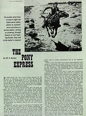 History Of The Pony Express By W F Bailey + FicklinSenator GwinMajorsRussell • $19.99