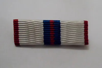 £4 • Buy Queens Silver Jubilee Medal Ribbon Bar, Sew On Or Pin Attachment Option, Jacket