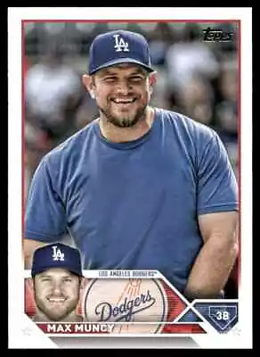 2023 Topps Series 2 SSP Super Short Print Max Muncy Dodgers #519 C09 • $1.55