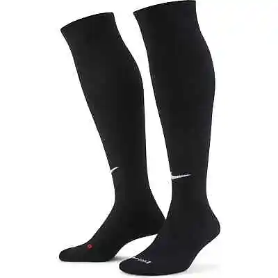 Nike Academy Football Sock Black Blue White Multi Size Sportswear Soccer • $21.84