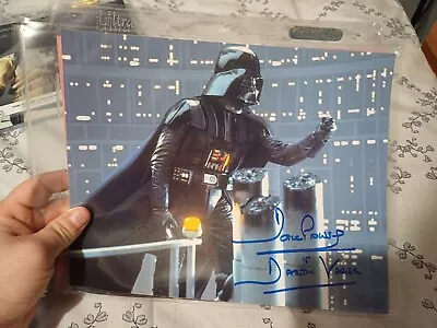 Dave Prowse Darth Vader Hand Signed 8x10 Star Wars Photo • £40