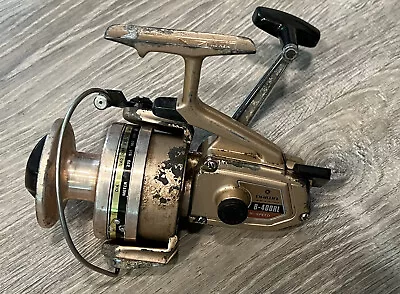 Vintage Daiwa B-400RL Hi-Speed Casting Gold Reel Precision Made In Korea • $14.99