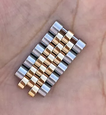 $109 • Buy Authentic ROLEX Datejust JUBILEE 1 LINK 18K YG /SS  FOR 36mm 16013 16233 16203