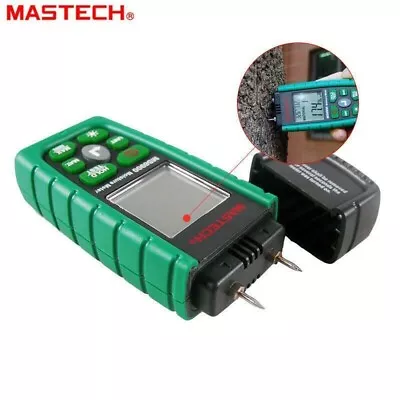 MASTECH MS6900 Digital Moisture Meter Wood Lumber Concrete Humidity Tester USA • $59.96