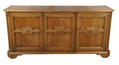 Baker Milling Road Italian Neoclassical Tuscan Walnut Buffet Sideboard Credenza • $2160