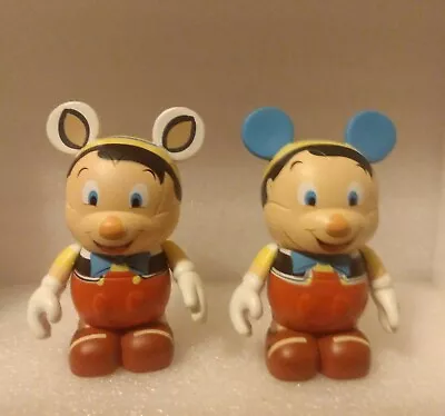 DISNEY Vinylmation 3  Park Set 1 Animation Pinocchio S/2 Variant & Non  • $14