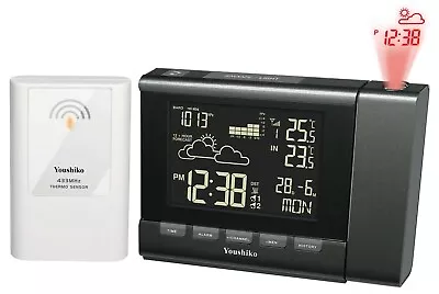 Weather Station With MSF Radio Control Projection  Alarm Clock ( UK  Version )  • £39.99