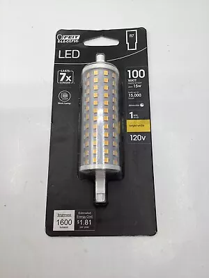 Feit Electric BP100J118 100W R7S LED Bulb Work Lamp 120V Bright White Dimmable • $15.29