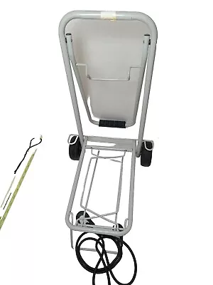 Collapsible Luggage Cart Lt. Duty 35  Handle To Grd (Compact 16x12x4) Fast Shipg • $22.50