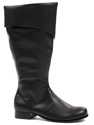 Tall Black Pirate Boots For Men Medium • $48.01