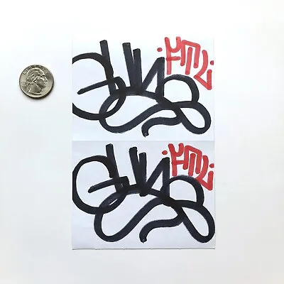 GUNS FTL HANDMADE STICKER - Mike Giant Barry McGee Invader Katsu Cost Revs ESPO • $45