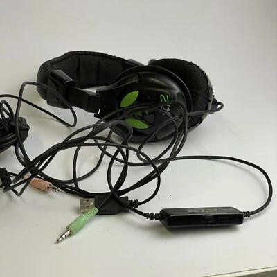 $9.99 • Buy Turtle Beach Ear Force X12 Black Over-Ear Gaming Headphones For & Xbox 360