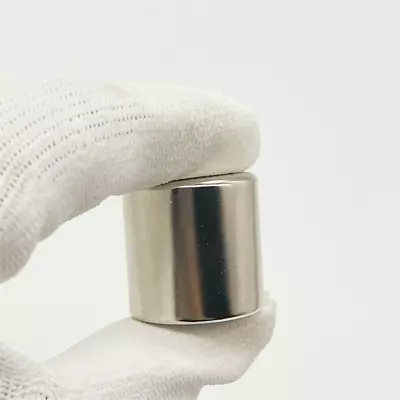2pcs Powerful Grade N50 1x1  Inch Rare Earth Neodymium Cylinder Magnets N50 25mm • $18.99