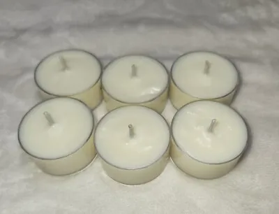 6 Soy Wax Unscented Tealights Candle • $8.88