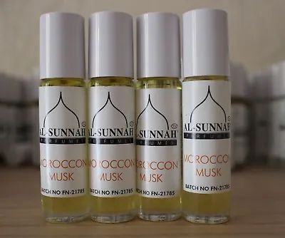 Al Sunnah 10 Ml Traditional Perfume Fragrance Morrocan Musk Oil Roll On Attar • £3.99