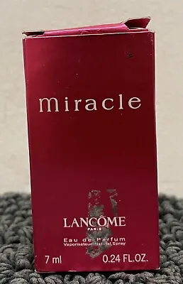 Miracle Lancome Eau De Parfum 7ml Spray • £12.99