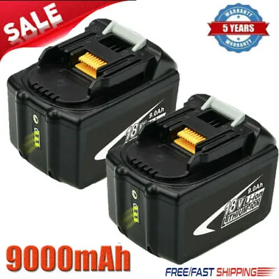$99.99 • Buy For Makita 18v 9Ah Li-Ion Battery Cordless Multi Tool BL1890B LXT BL1830 Genuine