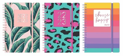 £5.75 • Buy A5 2022-2023 Academic Day To Page Diary Spiral Wire Bound Teacher Student Diary