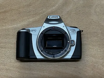 Canon EOS 300 35mm SLR Film Camera Body Only - Powers Up & OK - Not Film Tested • £15