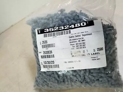 Bag Of 2500 - Gray Metri-Pack Cavity Plugs 480 Series #35232480 • $141.25