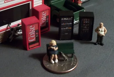 HO SCALE Vending Machines SODA POP Candy And Chips C/c • $7