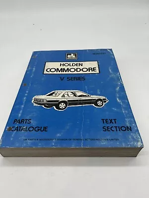 Holden Commodore V SERIES Parts Catalogue Service Manual Text Section Best Cond • $129.99