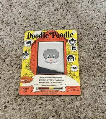 Vintage Magnetic Poodle Doodle Smethport Specialty Toys For Boys And Girls F4 • $8