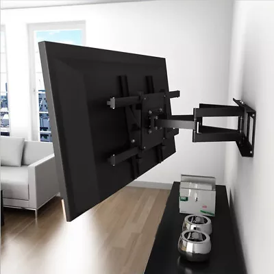 Articulating TV Wall Mount Bracket Extending Arm For 32 42 50 55 56 Inch Screens • $39.98