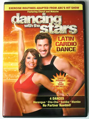 Dancing With The Stars Workout Exercise Program Latin Cardio Dance DVD • $1.99