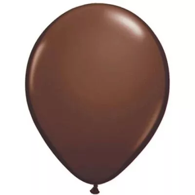 Qualatex 5  Chocolate Brown Latex 100 Count Balloons • $12.05