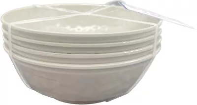 Fifth Avenue GRAY Melamine 7” Bowls Set Of 4 NEW • £18.29