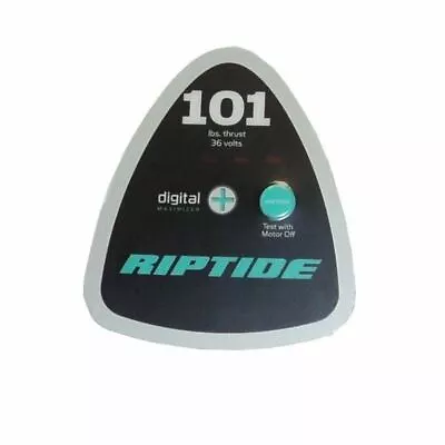 Minn Kota Trolling Motor Part - DECAL COVER RIPTIDE 101 SSMSF - 2095604 • $13.04