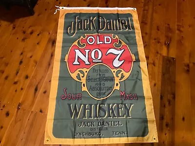 JD  USA Banner Man Cave Flag Jack Daniels Whiskey WALL HANGING HOME DECOR SIGN • $38