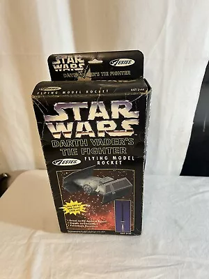 Star Wars Vader Tie Fighter Flying Model Rocket Estes 1997 Vintage Missingpieces • $5