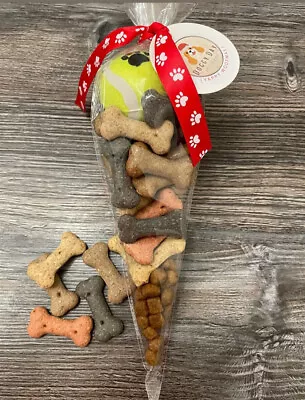 £4.25 • Buy Dog Christmas Treat Bag Dog Gift Goody Bag