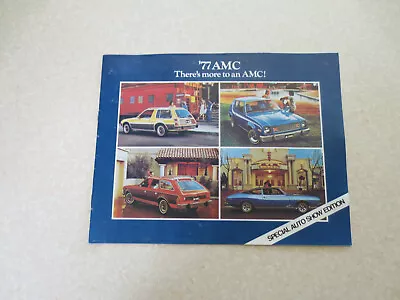 1977 AMC Pacer Gremlin Hornet Matador Advertising Booklet American Motors  • $40