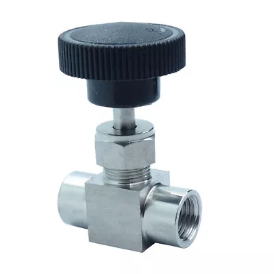 1/4  NPT Female Instrument Needle Valve Stainless 304 1000 PSI • $12.59